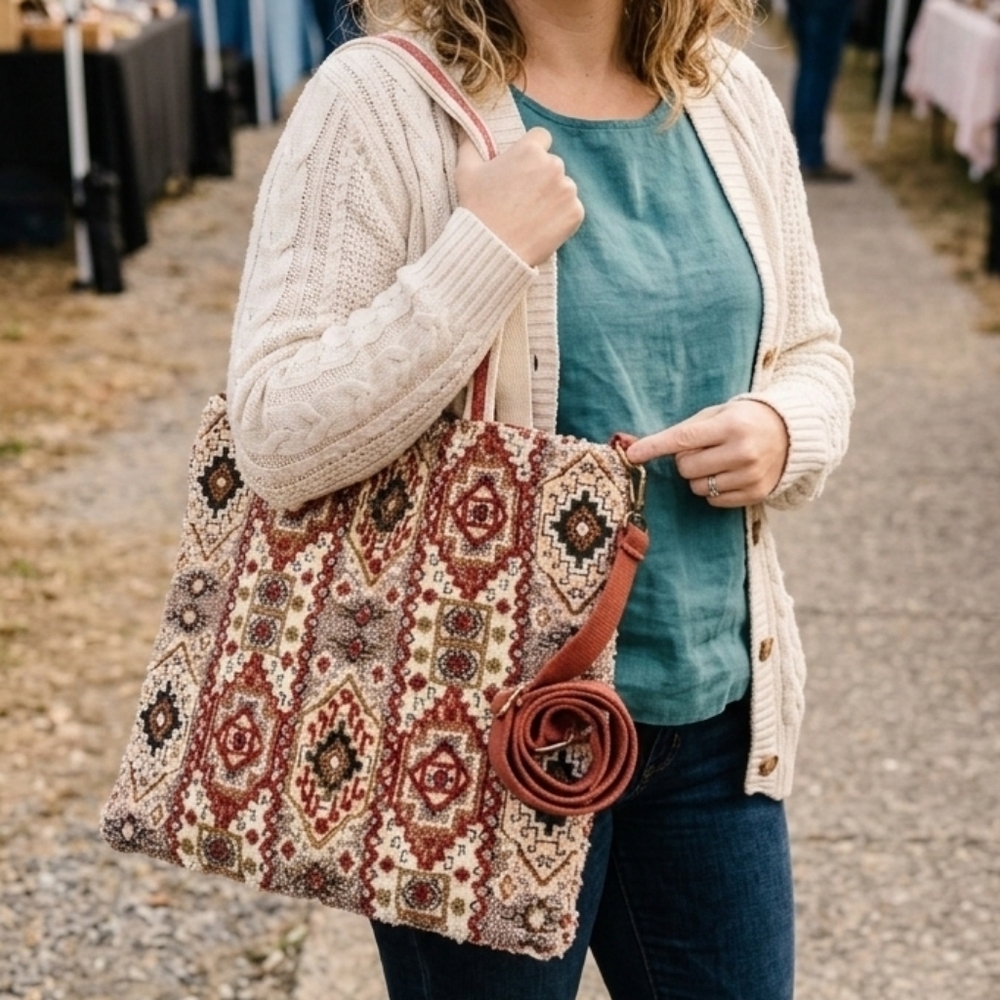 Beautiful America & Beyond Tote NWT
